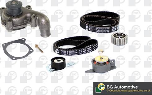 BGA TB2305CPK - Pompa acqua + Kit cinghie dentate autozon.pro