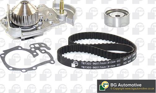 BGA TB7305CPK - Pompa acqua + Kit cinghie dentate autozon.pro