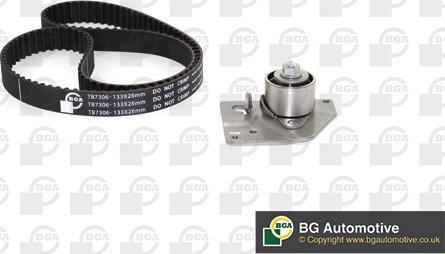 BGA TB7306K - Kit cinghie dentate autozon.pro