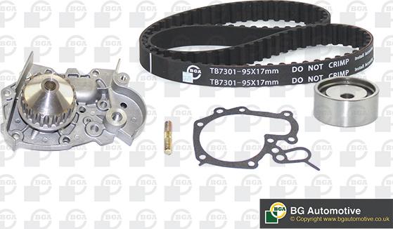 BGA TB7301CPK - Pompa acqua + Kit cinghie dentate autozon.pro