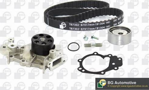 BGA TB7302CPK-1 - Pompa acqua + Kit cinghie dentate autozon.pro