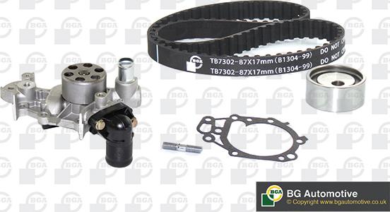 BGA TB7302CPK - Pompa acqua + Kit cinghie dentate autozon.pro