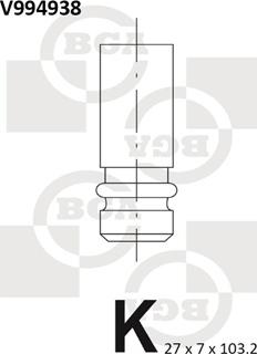 BGA V994938 - Valvola di scarico autozon.pro