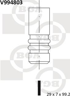 BGA V994803 - Valvola di scarico autozon.pro