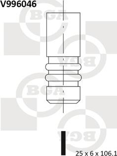 BGA V996046 - Valvola di scarico autozon.pro