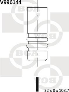 BGA V996144 - Valvola di scarico autozon.pro