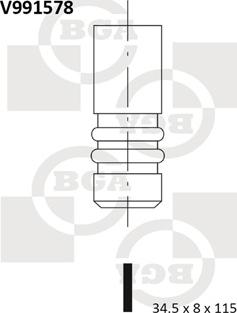 BGA V991578 - Valvola di scarico autozon.pro