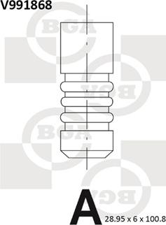 BGA V991868 - Valvola di scarico autozon.pro