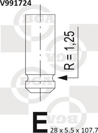 BGA V991724 - Valvola di scarico autozon.pro