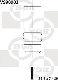 BGA V998903 - Valvola di scarico autozon.pro