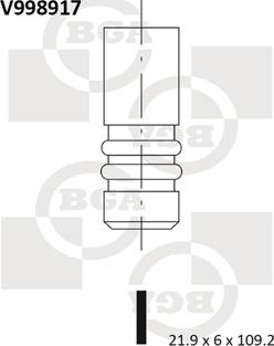 BGA V998917 - Valvola di scarico autozon.pro