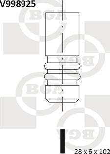 BGA V998925 - Valvola di scarico autozon.pro