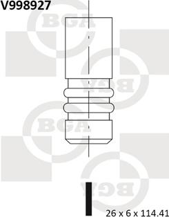 BGA V998927 - Valvola di scarico autozon.pro