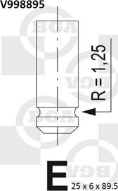 BGA V998895 - Valvola di scarico autozon.pro