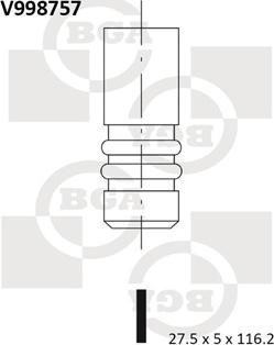 BGA V998757 - Valvola di scarico autozon.pro