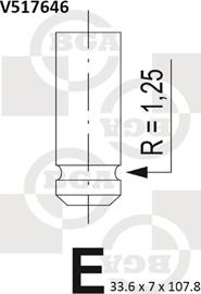 BGA V517646 - Valvola di scarico autozon.pro