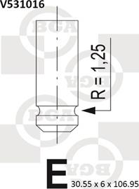 BGA V531016 - Valvola di scarico autozon.pro