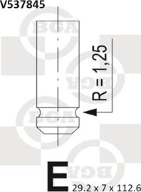 BGA V537845 - Valvola di scarico autozon.pro