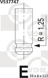 BGA V537747 - Valvola di scarico autozon.pro