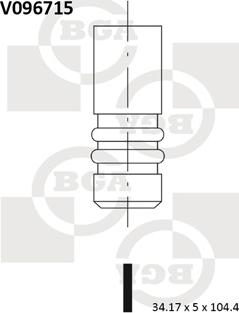 BGA V096715 - Valvola di aspirazione autozon.pro