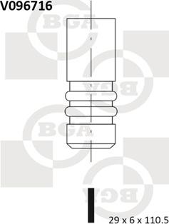 BGA V096716 - Valvola di scarico autozon.pro