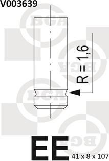 BGA V003639 - Valvola di aspirazione autozon.pro