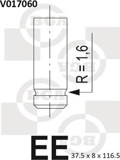 BGA V017060 - Valvola di aspirazione autozon.pro