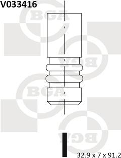 BGA V033416 - Valvola di scarico autozon.pro