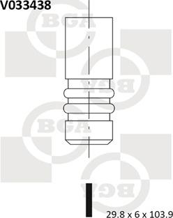 BGA V033438 - Valvola di scarico autozon.pro