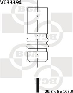 BGA V033394 - Valvola di scarico autozon.pro