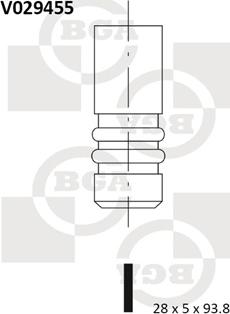 BGA V029455 - Valvola di aspirazione autozon.pro