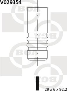 BGA V029354 - Valvola di scarico autozon.pro