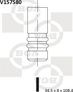 BGA V157580 - Valvola di scarico autozon.pro