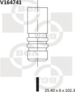 BGA V164741 - Valvola di scarico autozon.pro