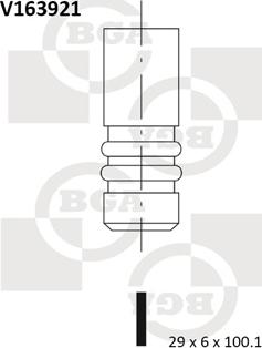 BGA V163921 - Valvola di scarico autozon.pro