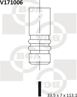 BGA V171006 - Valvola di aspirazione autozon.pro