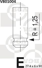 BGA V801004 - Valvola di scarico autozon.pro