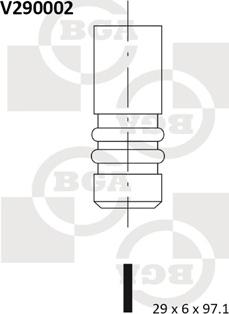 BGA V290002 - Valvola di aspirazione autozon.pro