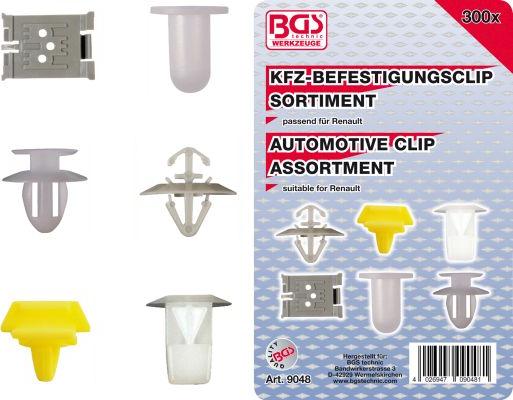 BGS 9048 - Kit clip d'arresto, Carrozzeria autozon.pro