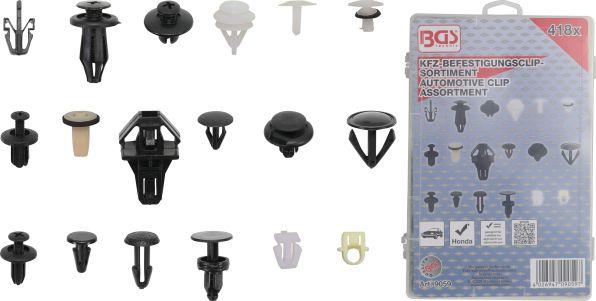 BGS 9059 - Kit clip d'arresto, Carrozzeria autozon.pro