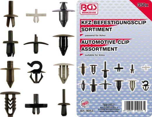 BGS 9053 - Kit clip d'arresto, Carrozzeria autozon.pro