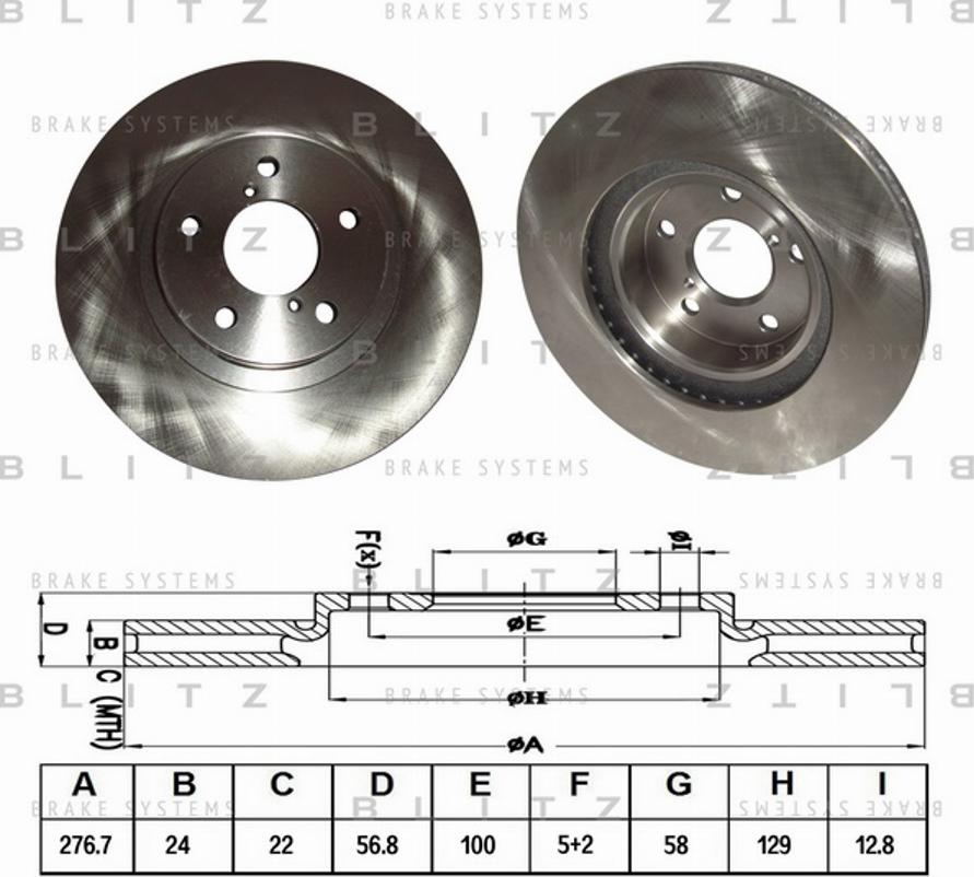 Blitz BS0196 - Discofreno autozon.pro