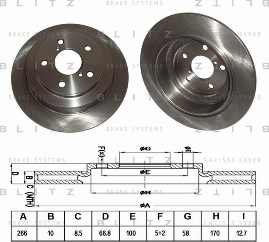 Blitz BS0146 - Discofreno autozon.pro