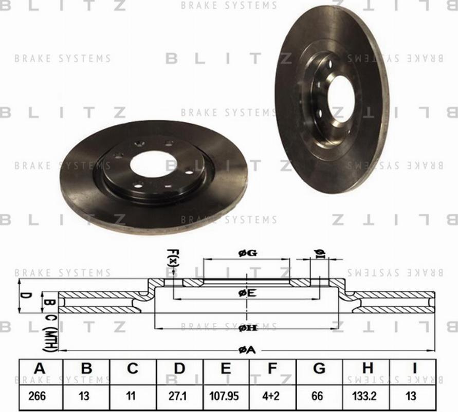 Blitz BS0150 - Discofreno autozon.pro