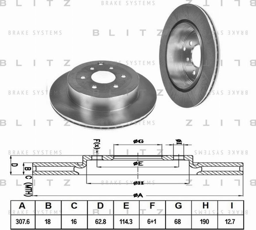 Blitz BS0352 - Discofreno autozon.pro