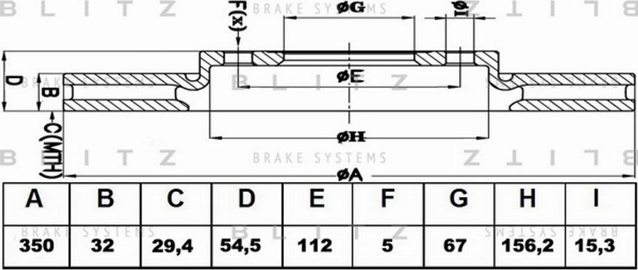 Blitz BS0246 - Discofreno autozon.pro