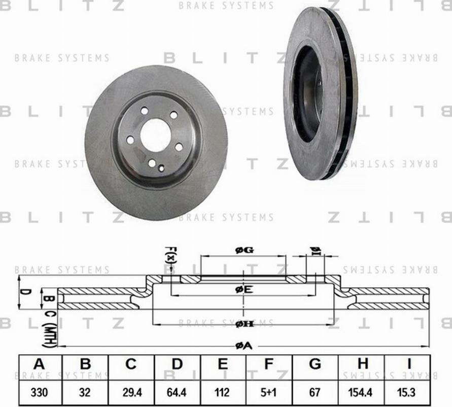 Blitz BS0248 - Discofreno autozon.pro