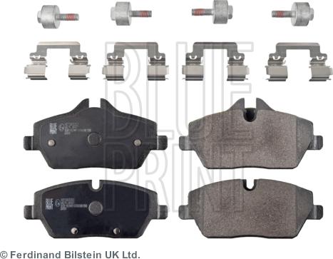 Blue Print ADB114241 - Kit pastiglie freno, Freno a disco autozon.pro