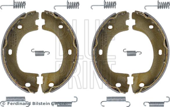 Blue Print ADBP410050 - Kit ganasce, Freno stazionamento autozon.pro