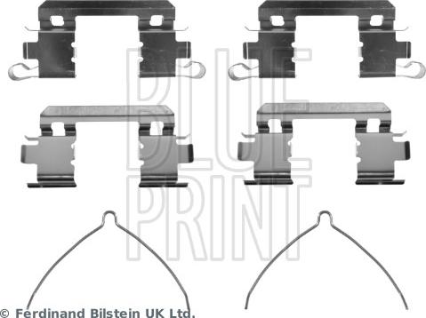 Blue Print ADBP480016 - Kit accessori, Pastiglia freno autozon.pro